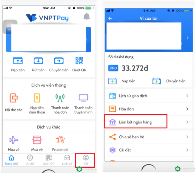 lien ket ngan hang voi vnpt pay