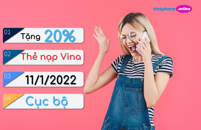 vinaphone khuyen mai 20% the nap vinaphone