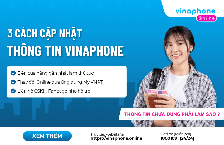 thay doi thong tin thue bao vinaphone