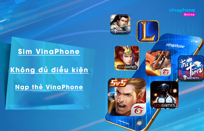 tai sao sim khong du dieu kien nap the Garena vinaphone