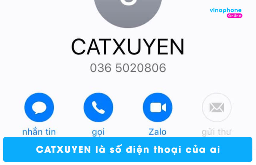 CATXUYEN la so dien thoai cua ai